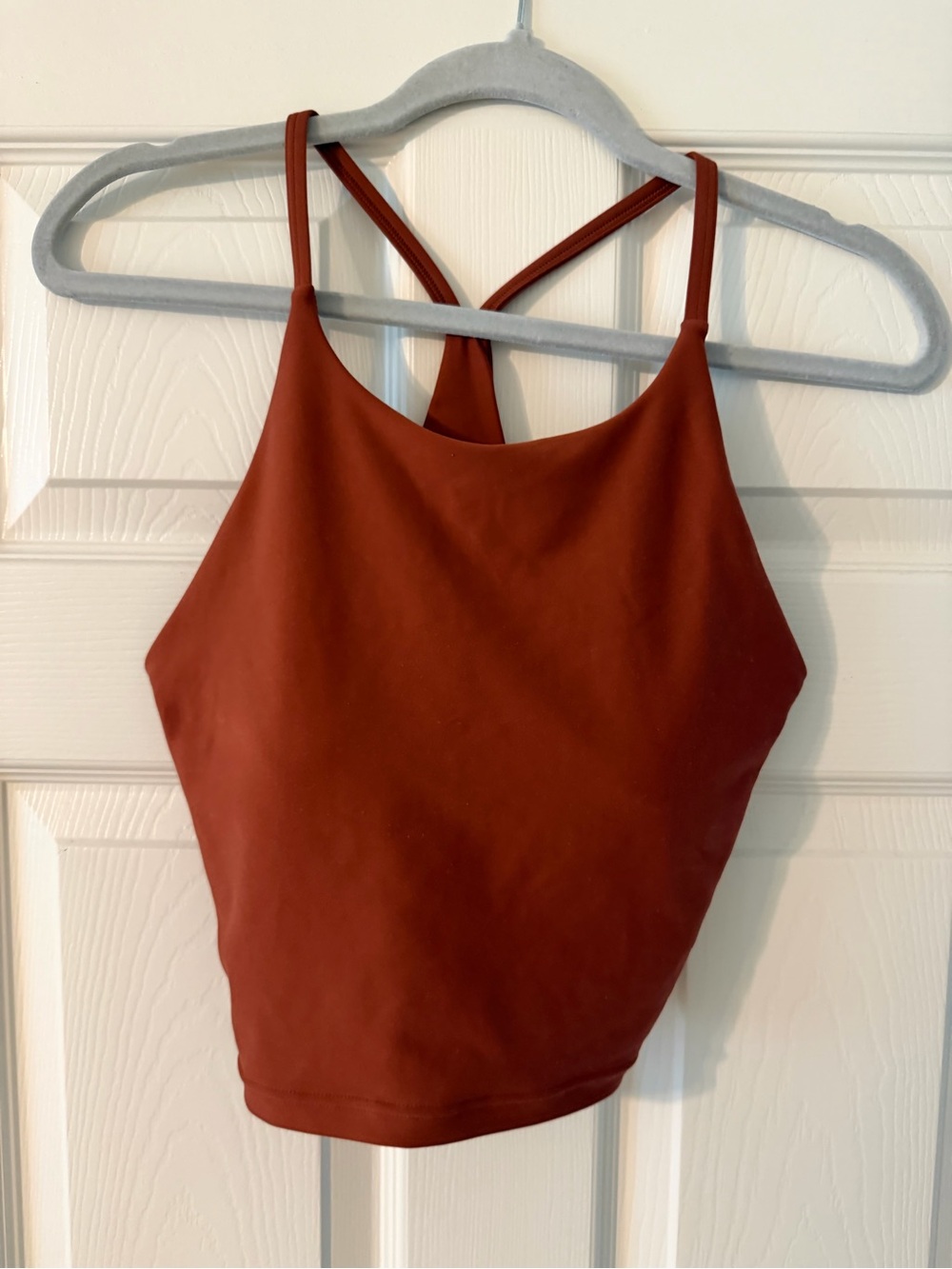 Women’s High Neck Tank Top w/ Built in Sports Bra
